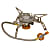 Vango FOLDING STOVE WITH WINDSHIELD AND PIEZO, Silver