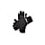 Berghaus GLOVE LINER, Black