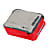 Exped MESH ORGANISER UL L, Red