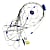 Pacsafe 55L, Silber