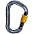 Black Diamond VAPORLOCK SCREWGATE CARABINER, Silber