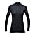 Devold W BREEZE MERINO 150 ZIP NECK, Black