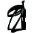 Vaude PRO LITE BIKE BOTTLE HOLDER, Black