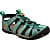 Keen W CLEARWATER CNX LEATHER, Mineral Blue - Yellow