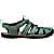 Keen W CLEARWATER CNX LEATHER, Mineral Blue - Yellow