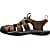 Keen M CLEARWATER CNX LEATHER, Dark Earth - Black