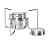 Tatonka BURNER SET, Silver