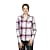 Chillaz W SIMILAUN LONGSLEEVE, White - Bordeaux