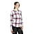 Chillaz W SIMILAUN LONGSLEEVE, White - Bordeaux