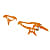 Petzl D-LYNX, Orange
