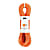 Petzl PASO GUIDE 7.7MM 50M, Orange