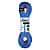 Beal BOOSTER III UNICORE 9.7MM 50M DRY COVER, Blue