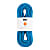 Petzl CONGA 8.0MM 20M, Blau