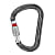 Petzl WILLIAM SCREW-LOCK, Grau