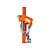 Petzl TIBLOC, Orange - Steel