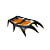 Petzl FRONT SECTION VASAK, Grau