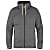 Fjallraven M OVIK FLEECE HOODIE, Dark Grey