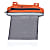 Exped ZIP SEAL 5.5, Orange transparent
