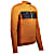 Scott M RC WARM HYBRID WB JACKET, Copper Orange - Black