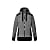 Kjus WOMEN VARUNA JACKET, Steel Grey Melange - Black