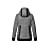 Kjus WOMEN VARUNA JACKET, Steel Grey Melange - Black