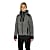 Kjus WOMEN VARUNA JACKET, Steel Grey Melange - Black
