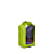 Osprey ULTRALIGHT DRY SACK W/WINDOW 20L, Limon Green