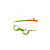 Power'n Play CU SICHERUNGSBRILLE COLORFUL G 4.0, Green - Orange