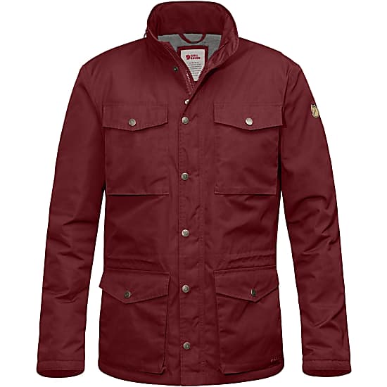 Fjallraven M RAVEN WINTER JACKET, Red Oak