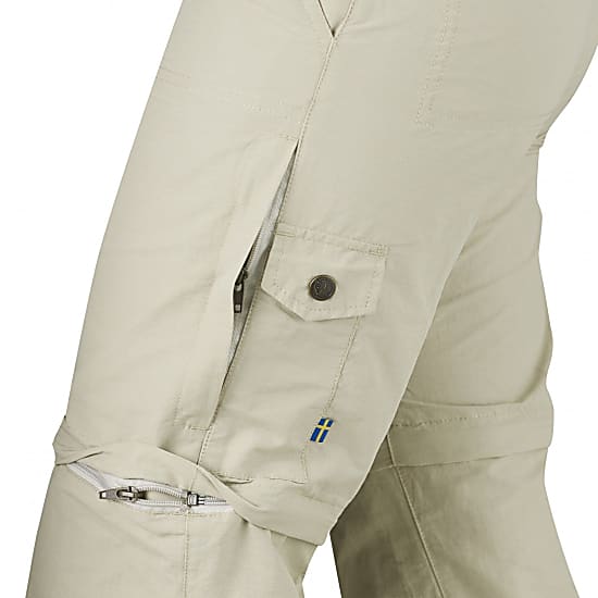 Fjallraven W KARLA ZIP-OFF MT TROUSERS, Light Beige - Fast and cheap ...