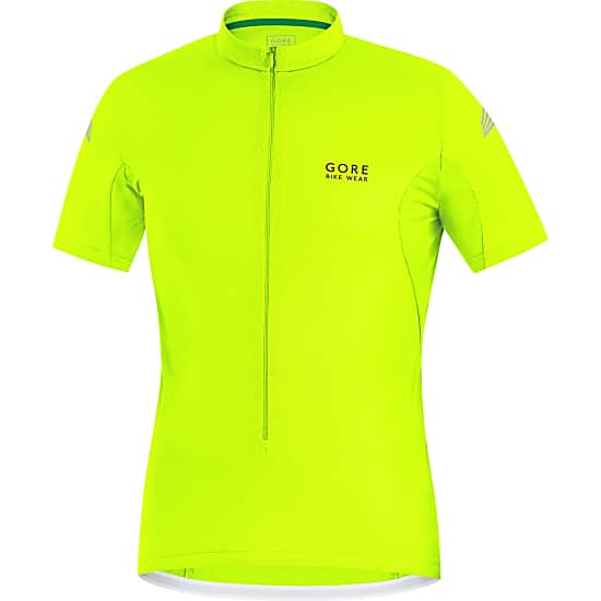 neon yellow cycling jersey