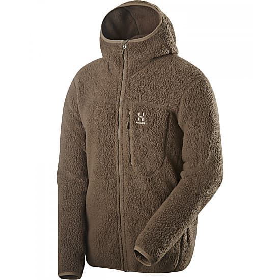 haglofs pile hooded fleece jacket