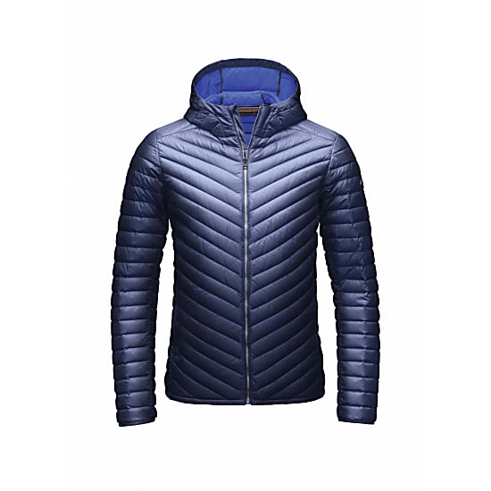 Kjus MEN BLACKCOMB HOODED DOWN JACKET, Atlanta Blue - Alaska Blue - Season 2015