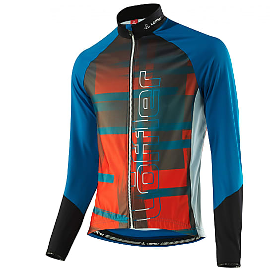 Löffler M BIKE LANGARMTRIKOT AIRBRUSH FZ, Mauritius