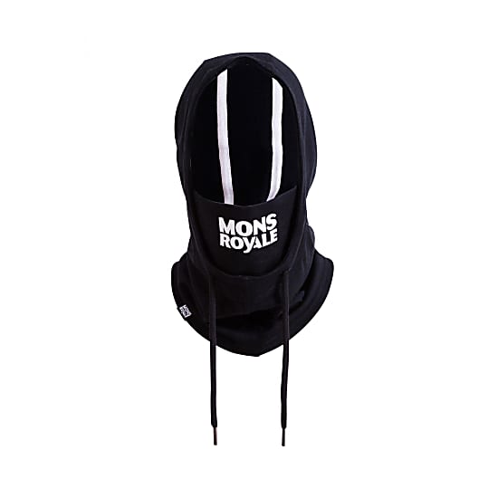 Buy Mons Royale Merino Ewok Hood Balaclava Black Online Now Www Exxpozed Co Uk