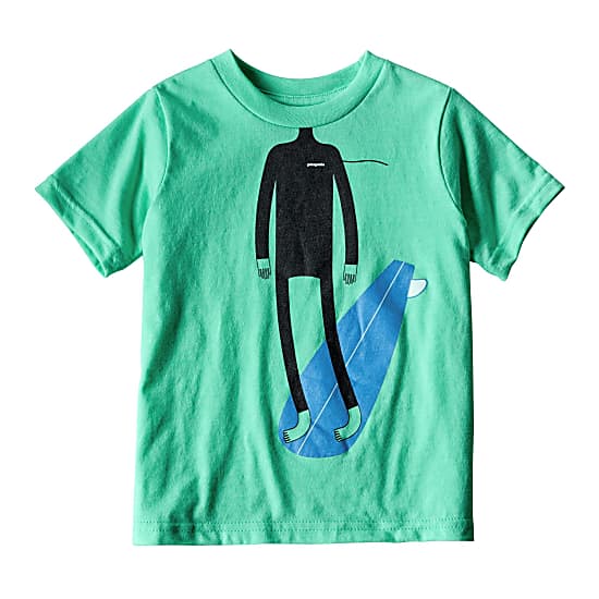 Buy Patagonia BABY GRAPHIC COTTON POLY T-SHIRT, Galah Green online