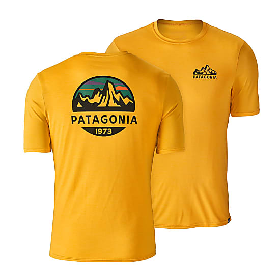 patagonia t shirt yellow