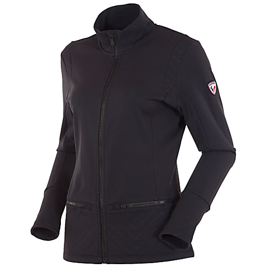 Rossignol W GLORIA FULL ZIP JACKET, Black