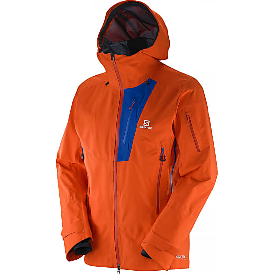 salomon orange ski jacket