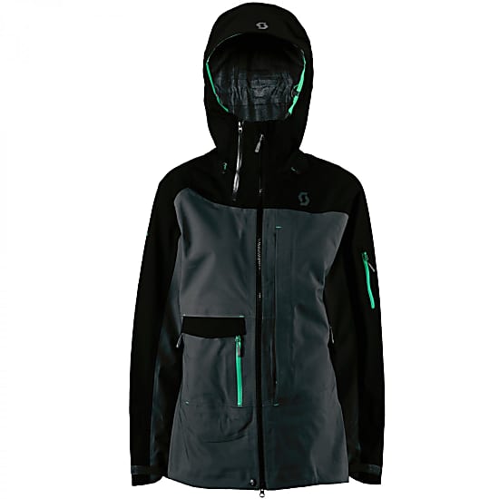Scott W JEBEL JACKET, Iron Grey - Black
