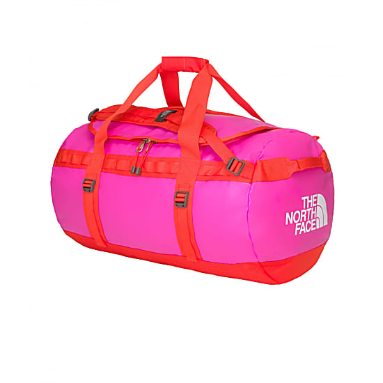 the north face base camp duffel pink