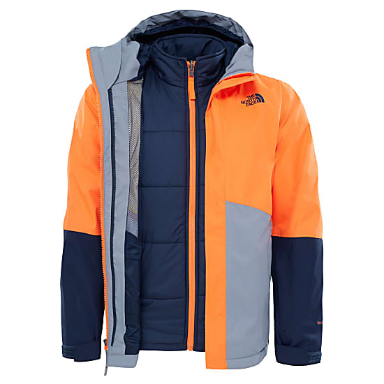 north face boundary triclimate boy