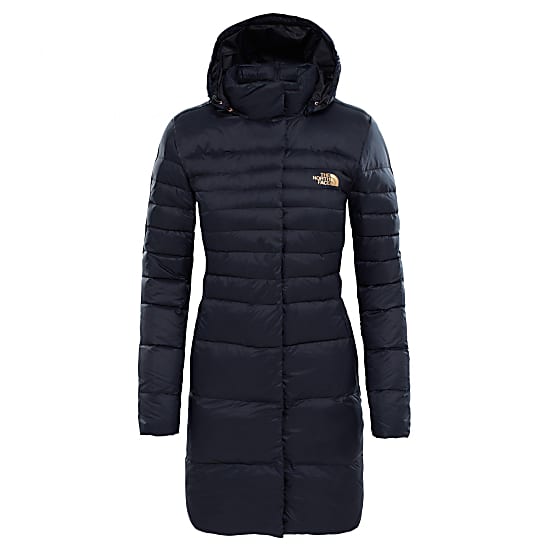 north face black and gold jacket