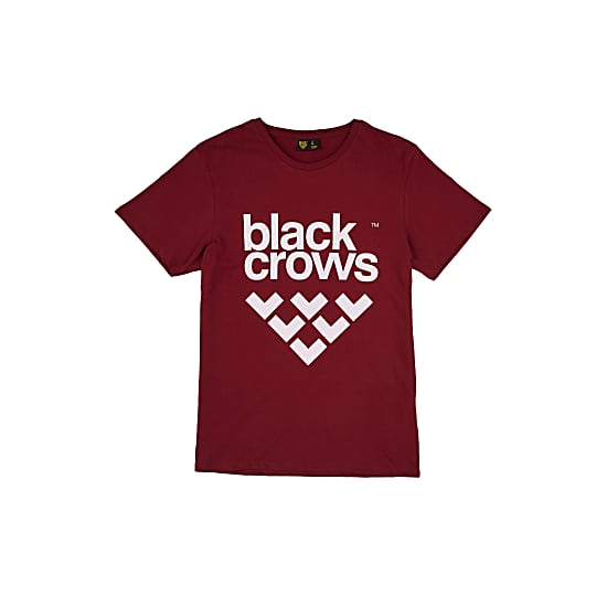 Black Crows FULL LOGO T-SHIRT, Burgundy