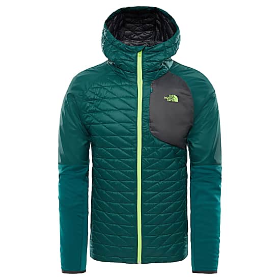 north face thermoball jacket green