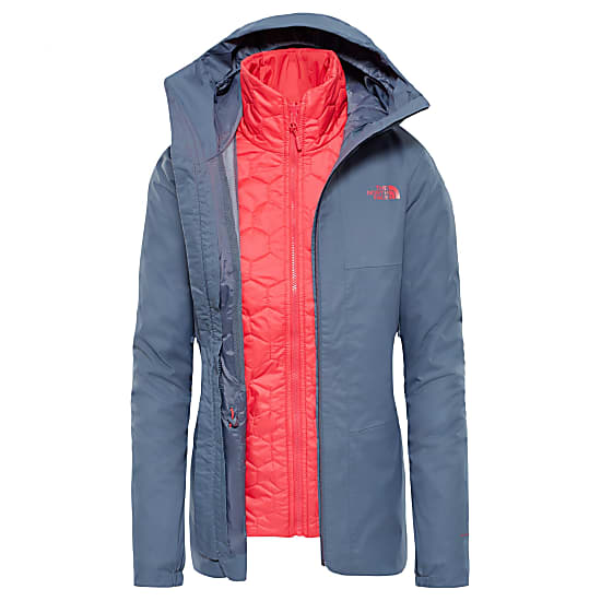 north face triclimate grey