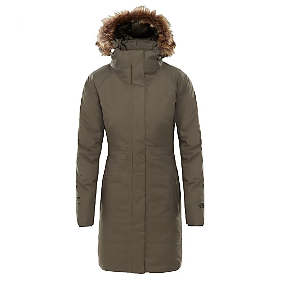 north face arctic parka taupe