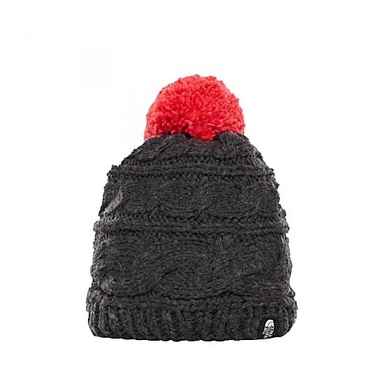 the north face triple cable pom beanie