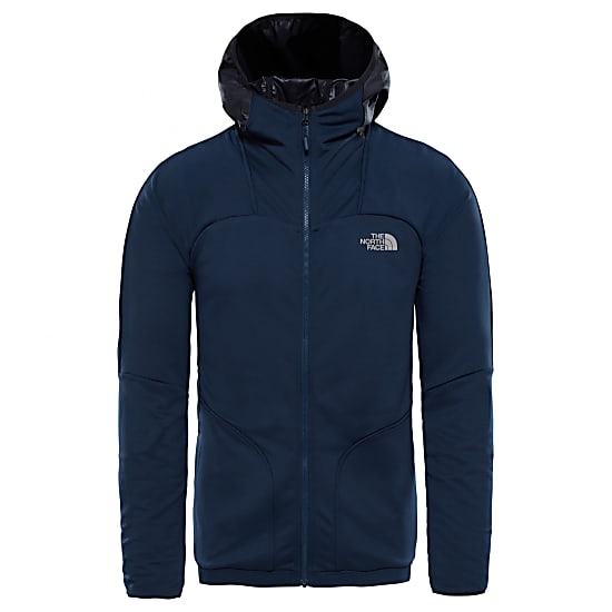 dark blue north face hoodie