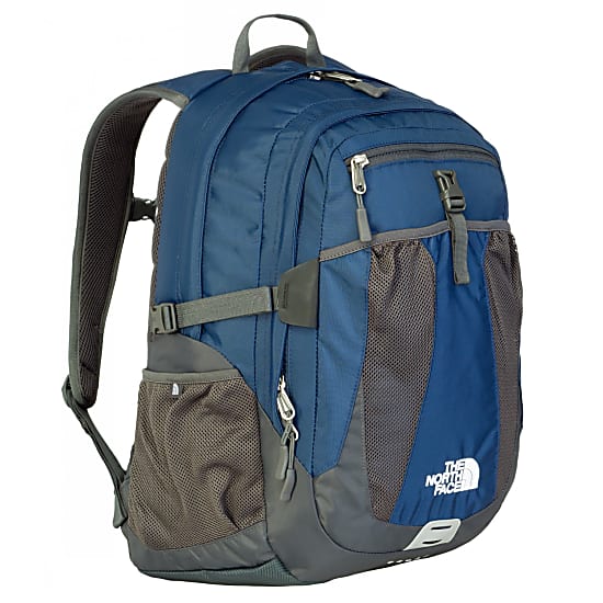 north face recon backpack blue